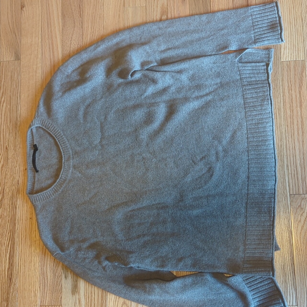Jenni Kayne Taupe Crewneck Sweater